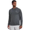 Men's Under Armour Drift Tide UA Tech™ Knit Performance Hoodie -Outdoor Clothing Sales 5175388 Pitch Gray