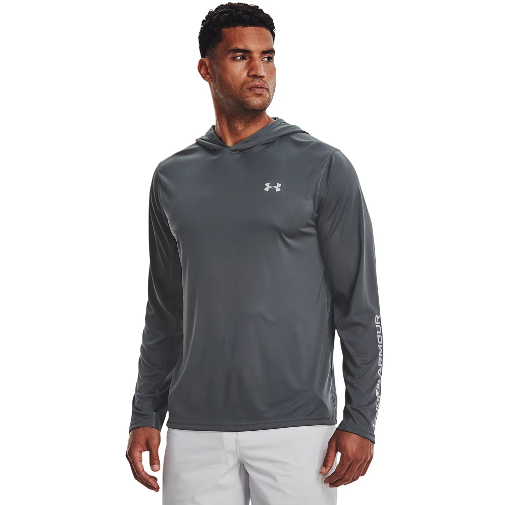 Men's Under Armour Drift Tide UA Tech™ Knit Performance Hoodie 3 Men's Under Armour Drift Tide UA Tech™ Knit Performance Hoodie