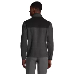 Men's Lands' End Full-Zip Grid Fleece Jacket 8 Men's Lands' End Full-Zip Grid Fleece Jacket -Outdoor Clothing Sales 5177487 ALT