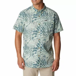 Rapid Rivers™ Printed Short Sleeve Shirt -Outdoor Clothing Sales 5182232 Metal Palms