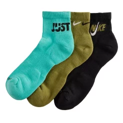 Men's Nike 3-pack Everyday Plus Cushion Ankle Training Socks -Outdoor Clothing Sales 5182339 ALT