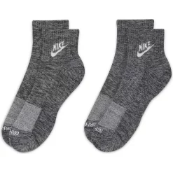 Unisex Nike 2-pack Everyday Plus Dri-FIT Cushioned Ankle Socks 12 Unisex Nike 2-pack Everyday Plus Dri-FIT Cushioned Ankle Socks -Outdoor Clothing Sales 5182465 Black White