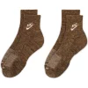 Unisex Nike 2-pack Everyday Plus Dri-FIT Cushioned Ankle Socks -Outdoor Clothing Sales 5182465 Cargo Khaki White
