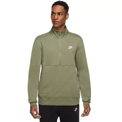 Men's Nike Club Quarter Zip Pullover -Outdoor Clothing Sales 5189538 Alligator