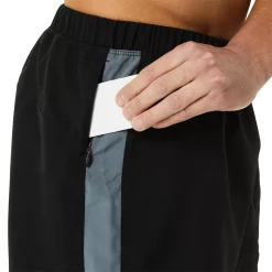 Men's ASICS Ready-Set 5-Inch Running Shorts -Outdoor Clothing Sales 5206441 ALT4