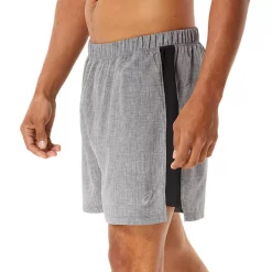 Men's ASICS Ready-Set 5-Inch Running Shorts -Outdoor Clothing Sales 5206441 Dark Gray Black