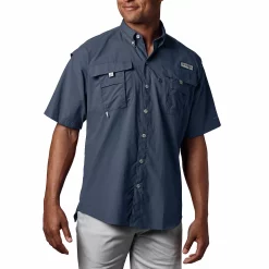 Men's Big & Tall Columbia Bahama II Shirt -Outdoor Clothing Sales 5209270 Collegiate Navy