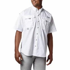 Men's Big & Tall Columbia Bahama II Shirt -Outdoor Clothing Sales 5209270 White
