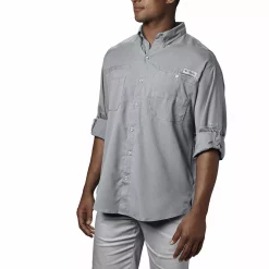 Men's Big & Tall Columbia Tamiami II Shirt -Outdoor Clothing Sales 5209746 Cool Gray