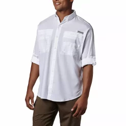 Men's Big & Tall Columbia Tamiami II Shirt -Outdoor Clothing Sales 5209746 White