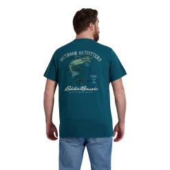 Men's Big & Tall Eddie Bauer Graphic Tee -Outdoor Clothing Sales 5211823 Night Green