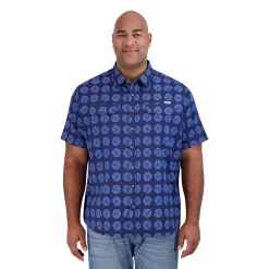 Big & Tall Eddie Bauer FreeDry® Mountain Button-Down Shirt -Outdoor Clothing Sales 5211902 Blue Atlantic