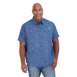 Big & Tall Eddie Bauer FreeDry® Mountain Button-Down Shirt -Outdoor Clothing Sales 5211902 Harbor Mist