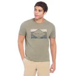 Men's Hurley Diamond Oasis Graphic Tee -Outdoor Clothing Sales 5215031 Iguana