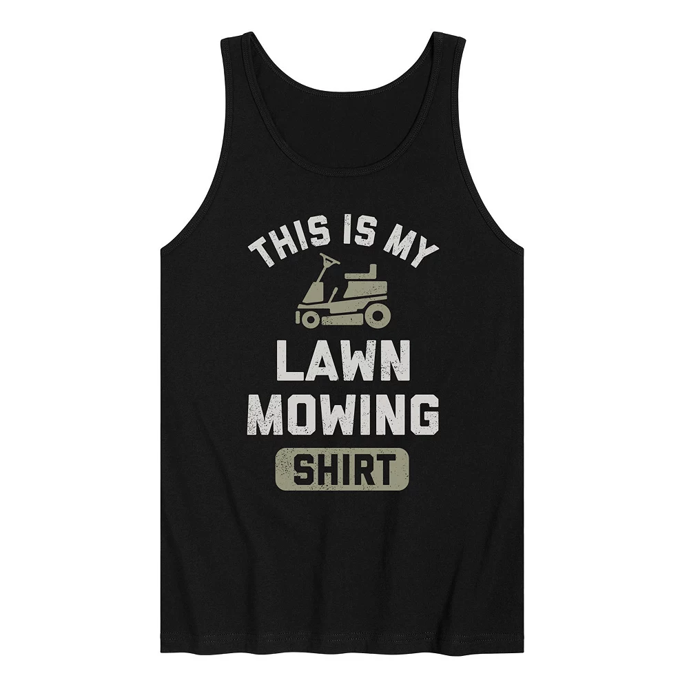 Men's This Lawn Mowing Shirt Tank 3 Men's This Lawn Mowing Shirt Tank