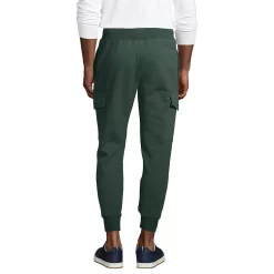 Men's Lands' End Serious Sweats Cargo Jogger Pants -Outdoor Clothing Sales 5236233 ALT
