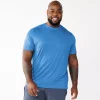 Big & Tall Tek Gear® Core Tee -Outdoor Clothing Sales 5237684 Splashing Blue Bay