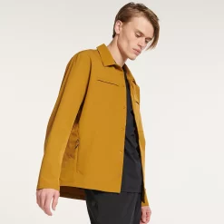 Men's FLX Softshell Shirt Jacket -Outdoor Clothing Sales 5242640 Coconut Brown