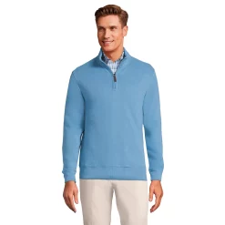 Big & Tall Lands' End Bedford Classic-Fit Ribbed Quarter-Zip Sweater 18 Big & Tall Lands' End Bedford Classic-Fit Ribbed Quarter-Zip Sweater -Outdoor Clothing Sales 5243252 Muted Blue