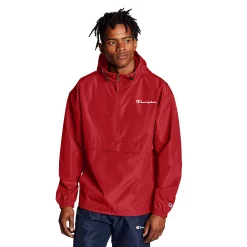 Men's Champion® Packable Jacket -Outdoor Clothing Sales 5243966 Scarlet