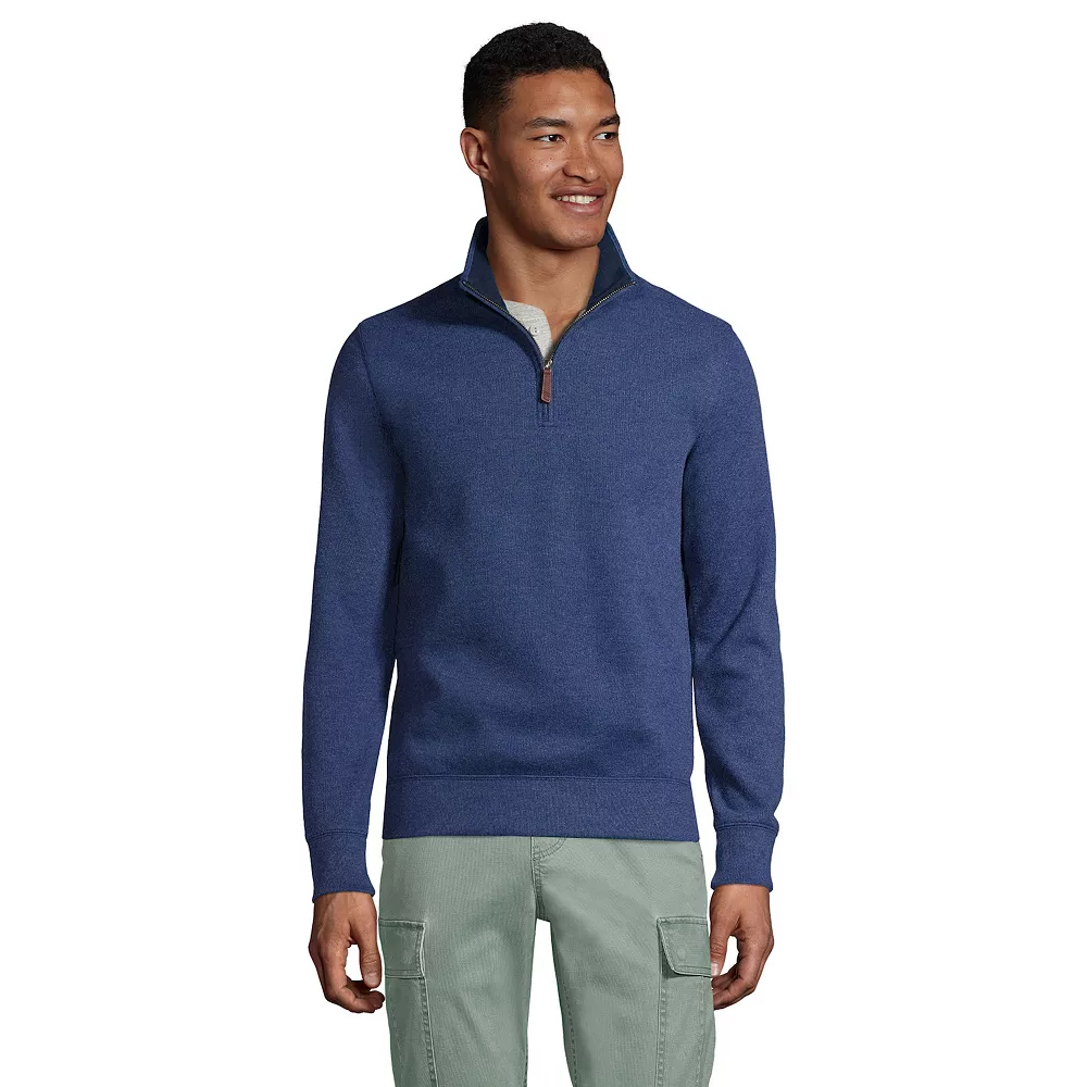 Big & Tall Lands' End Bedford Ribbed Quarter-Zip Sweater 3 Big & Tall Lands' End Bedford Ribbed Quarter-Zip Sweater