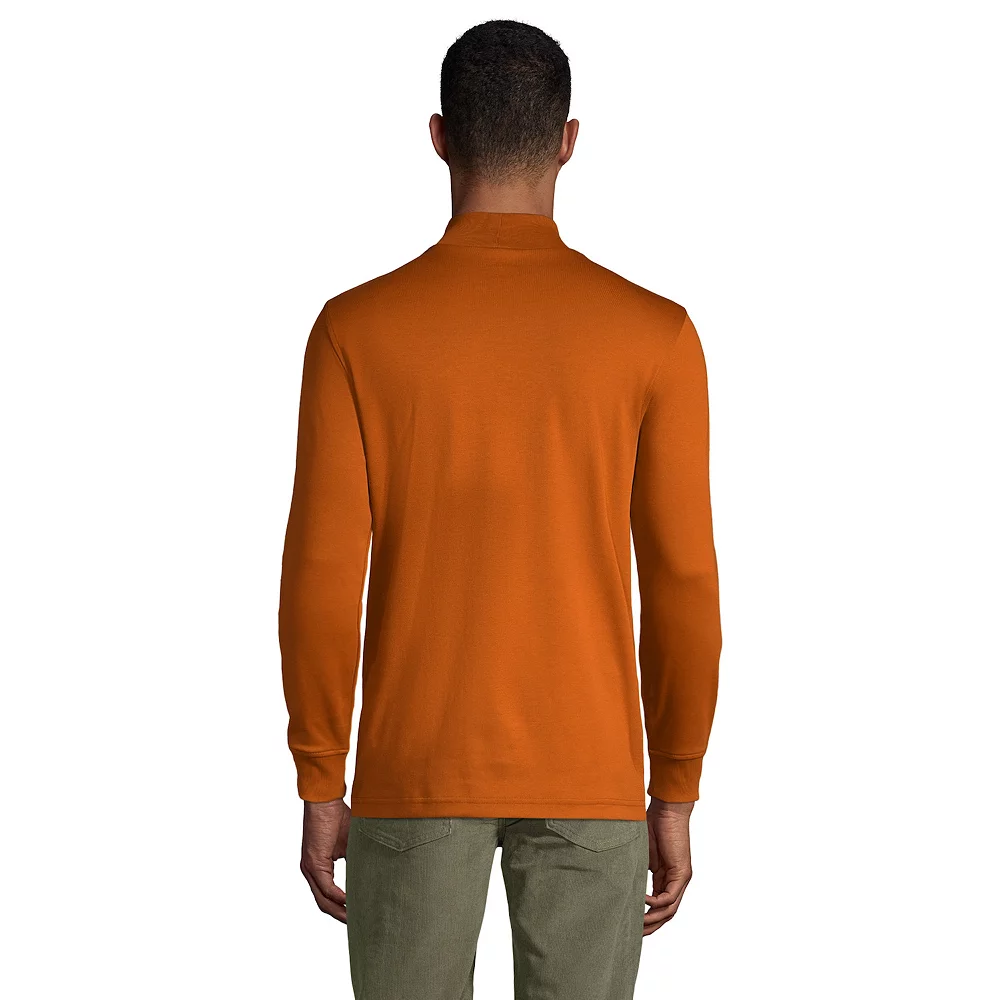 Big & Tall Lands' End Super Soft Supima Mock Turtleneck 8 Big & Tall Lands' End Super Soft Supima Mock Turtleneck - Image 6