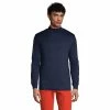 Big & Tall Lands' End Super Soft Supima Mock Turtleneck -Outdoor Clothing Sales 5247871 Radiant Navy