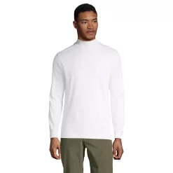Big & Tall Lands' End Super Soft Supima Mock Turtleneck 11 Big & Tall Lands' End Super Soft Supima Mock Turtleneck -Outdoor Clothing Sales 5247871 White