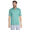 Big & Tall Lands' End Super Soft Classic-Fit Supima Pocket Polo -Outdoor Clothing Sales 5247876 Teal Shadow