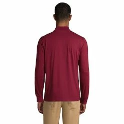 Big & Tall Lands' End Super-T Classic-Fit Mock Turtleneck -Outdoor Clothing Sales 5247879 ALT