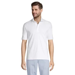 Big & Tall Lands' End Classic-Fit Supima Polo 16 Big & Tall Lands' End Classic-Fit Supima Polo -Outdoor Clothing Sales 5247884 White