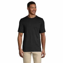 Big & Tall Lands' End Super-T Classic-Fit Tee 15 Big & Tall Lands' End Super-T Classic-Fit Tee -Outdoor Clothing Sales 5247885 Black