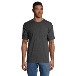 Big & Tall Lands' End Super-T Classic-Fit Tee 14 Big & Tall Lands' End Super-T Classic-Fit Tee -Outdoor Clothing Sales 5247885 Dk Charcoal Heather