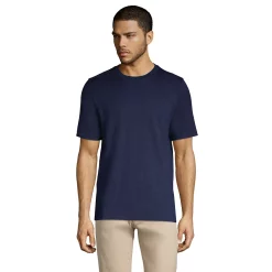 Big & Tall Lands' End Super-T Classic-Fit Tee 20 Big & Tall Lands' End Super-T Classic-Fit Tee -Outdoor Clothing Sales 5247885 Radiant Navy