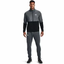 Men's Under Armour Pique Track Jacket -Outdoor Clothing Sales 5253829 ALT2