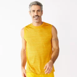 Men's Tek Gear® Dry Tek Muscle Tee 20 Men's Tek Gear® Dry Tek Muscle Tee -Outdoor Clothing Sales 5262221 Orange Extreme Lava