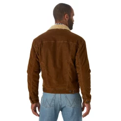 Men's Wrangler Sherpa-Lined Corduroy Jacket -Outdoor Clothing Sales 5262779 ALT