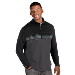 Men's Antigua Pace Regular-Fit Colorblock Quarter-Zip Pullover