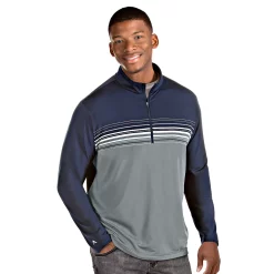 Men's Antigua Pace Colorblock Quarter-Zip Pullover