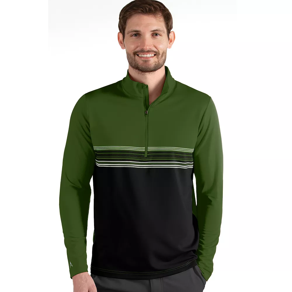Men's Antigua Pace Regular-Fit Colorblock Quarter-Zip Pullover 3 Men's Antigua Pace Regular-Fit Colorblock Quarter-Zip Pullover