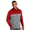Men's Antigua Pace Regular-Fit Colorblock Quarter-Zip Pullover -Outdoor Clothing Sales 5270564