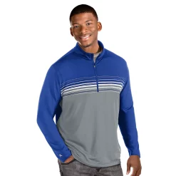 Men's Antigua Pace Regular-Fit Colorblock Quarter-Zip Pullover