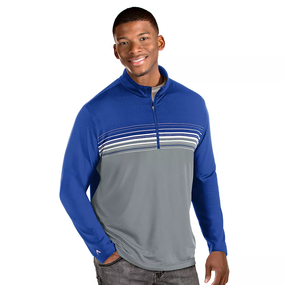 Men's Antigua Pace Regular-Fit Colorblock Quarter-Zip Pullover 3 Men's Antigua Pace Regular-Fit Colorblock Quarter-Zip Pullover