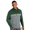 Men's Antigua Pace Regular-Fit Colorblock Quarter-Zip Pullover -Outdoor Clothing Sales 5270569