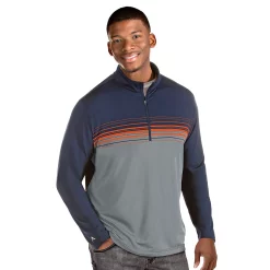 Men's Antigua Pace Colorblock Quarter-Zip Pullover
