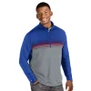 Men's Antigua Pace Regular-Fit Colorblock Quarter-Zip Pullover -Outdoor Clothing Sales 5270583