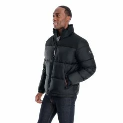 Men's London Fog Quilted Mini-Ripstop Puffer Jacket -Outdoor Clothing Sales 5301222 Blue