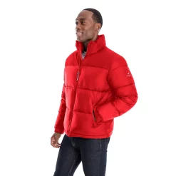 Men's London Fog Quilted Mini-Ripstop Puffer Jacket -Outdoor Clothing Sales 5301222 Red