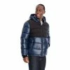Men's TOWER by London Fog Colorblock Quilted Hooded Puffer Coat -Outdoor Clothing Sales 5301223 Blue