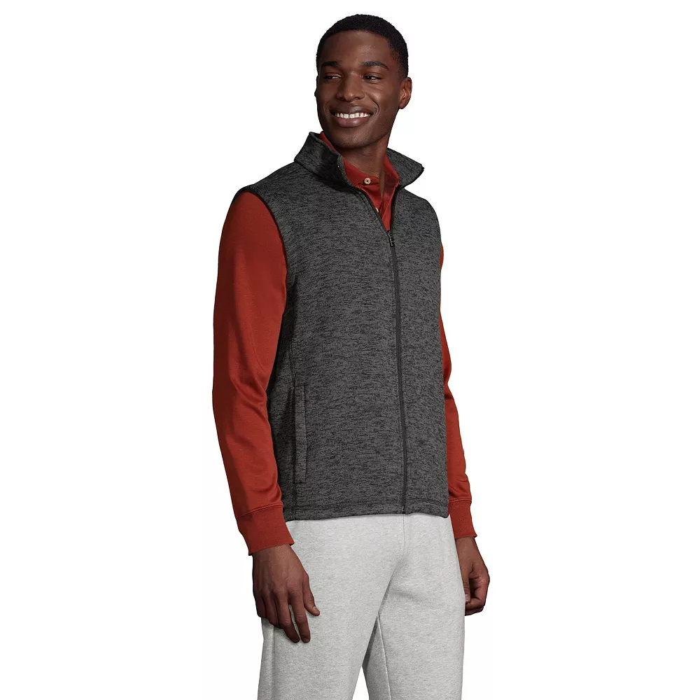 Big & Tall Lands' End Sweater Fleece Vest 7 Big & Tall Lands' End Sweater Fleece Vest - Image 5